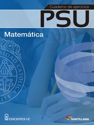 cover image of Cuaderno de ejercicios PSU Matemática
